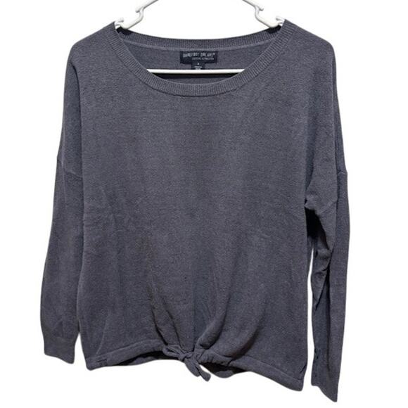Barefoot Dreams Charcoal Gray Cozychic Ultra Light Slouchy Pullover Womens Small - Picture 1 of 6